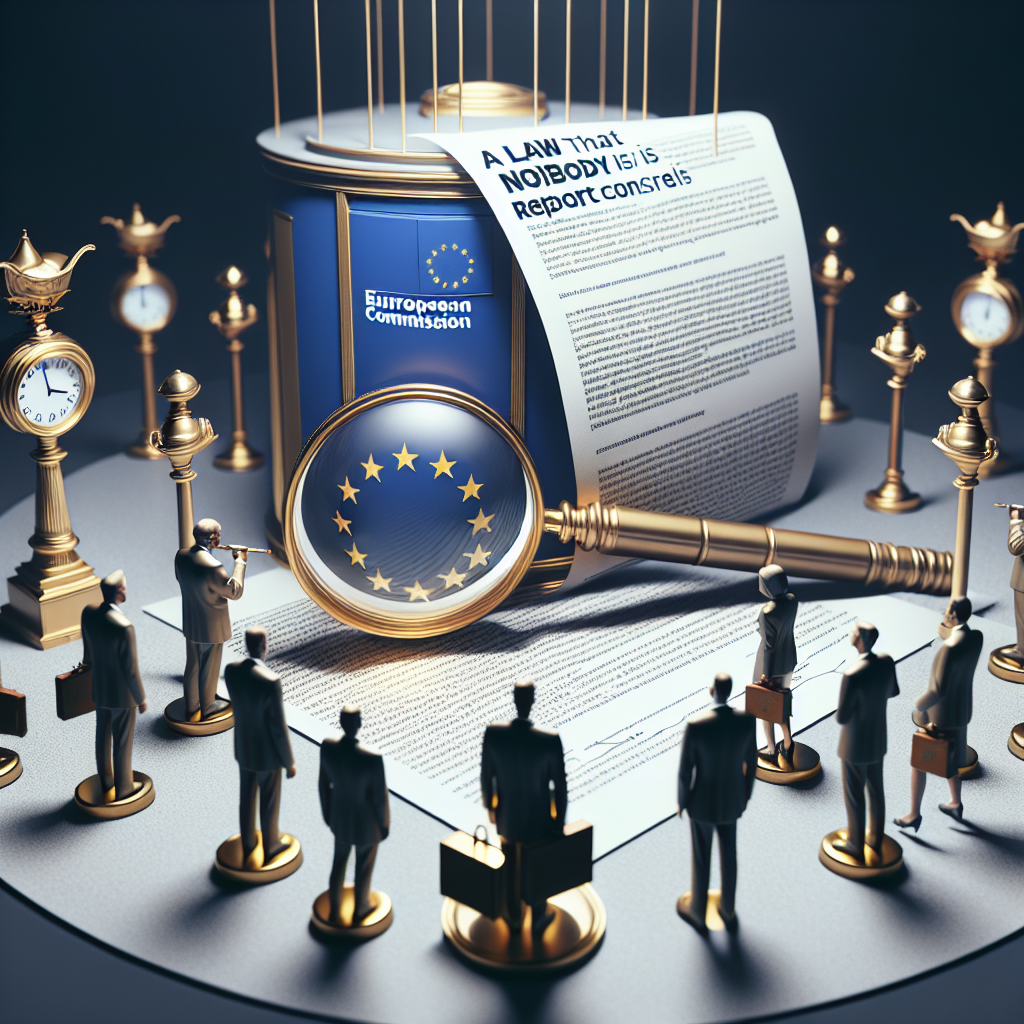 Mapa de Europa con señales de advertencia sobre el incumplimiento de leyes ambientales, reflejando las conclusiones del informe de la Comisión Europea.